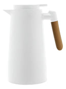 Garrafa térmica Dolce Home com termômetro de plástico 1L branca