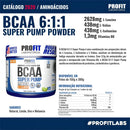 Suplemento en pó Profit BCAA sabor uva x 300g