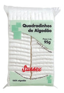 Algodão Quadrado Hidrófilo Higienização/cuidados 95 Gramas