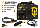 Máquina Solda Inversora Mma The Black Tools Preto 50/60hz Voltagem