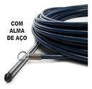 Passa Puxa Fio 50m Cabo De Aço Ponta Soldada Uso Profissiona