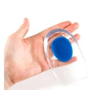 Genérica Palmilha calcanheira gel silicone ortopédica