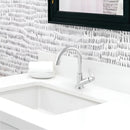 Torneira Abs Para Lavatorio Bancada Cromada 1/4 De Volta Cromado Brilhante