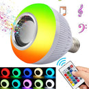 Lampada Bluetooth Luz Rgb Música Caixinha Som C/ Controle - Marca Camperluz