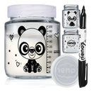 10 Potes Vidro Armazenar Leite Materno, Papinha (240.panda)