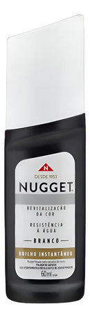 Polidor de Sapato Líquido Branco Nugget Frasco 60ml