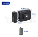 Fechadura Elétrica Agl Inha 12v Abertura Interna Mini