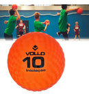 Bola Infantil Escolar Queimada T10 Vollo Iniciação Esportiva Cor Laranja
