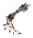 Kit Protoboard 400 Pontos 100 Resistores 15 Leds 5 Botôes 65 Jumpers Arduino Raspberry Pi