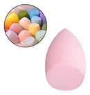 Kit 12 Esponjas Para Maquiagem Gota Chanfrada Base Corretivo Cor Multicolor Esponjinhas Make