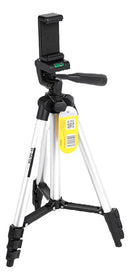 Tripe Universal Com Nivel Laser Cameras Cel 1,02m Cinza B-Max