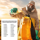 Kit Máscara Para Pintura 3m Mascara 6200 Kit Cartucho 6003