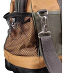 Bolsa Ferramentas Maleta Fundo Borracha Mala Profissional Cor Ocre e Verde Musgo Lee Tools 691949