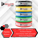 Vermelho Fio 6mm Cabo Flexível Rolo Com 100 Metros Elétrico 750v