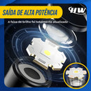 Lanterna Led Hw Recarregável Usb Tática Profissional Camping Pesca Emergência À Prova D'água