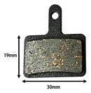 4 Pares Pastilha Freio A Disco Compatível Shimano Gts B01s