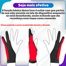 Luva Para Mesa Digitalizadora Huion Gaomon Wacom Xp Pen Cor Preto