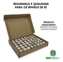 Kit Calice Santa Ceia de Senhor dos Cálices Prático 48 un com Registro Completo en Português