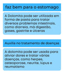 Dolomita Pó Suplemento De Cálcio E Magnésio 1kg Pura