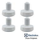 Kit 4 Pé Para Maquina Electrolux 8kg 10kg 12kg 16kg