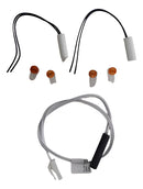 2 Sensor 2,7k + 1 Fusivel Termico Geladeira Consul Brastemp