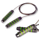 Vittak Corda De Pular Cross 3 Metros Ajustável Silicone Fit Treino Academia Cor Verde