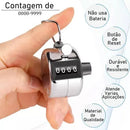 Contador Manual De Pessoas 4 Digitos Controle Entrada Acesso