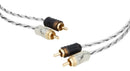 Cabo Rca Taramps 1 Metro 1M 100cm Banhado A Ouro Double Injetado 1 metro Stereo Som Automotivo