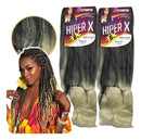 Kit 2 Cabelo Jumbo Jumbão Hiper X Box Braid 400  T1B/613