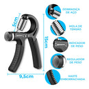Kit 2 Aparelho Hand Grip Exercitador Mãos Dedo Fisioterapia