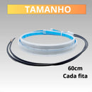Fita Led Automotiva 60cm 12v Farol Drl + Seta Sequencial