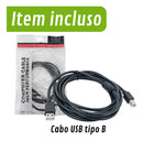 Cabo Usb Impressora 3 Metros Tipo B 3m Para Hp Epson Canon