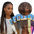 Jumbo Future 330g Crespo Para Tranças Box Braid Ombre Cobre