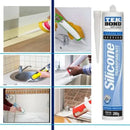 Silicone Acético Transparente Cola Vedação Tek Bond