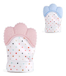 Luva Mordedor Bebê Luvinha Silicone - 1 Und Cor Rosa