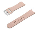 Pulseira Silicone Compatível Samsung Galaxy Watch4 40/44mm Cor Nude Largura 40.44 Mm