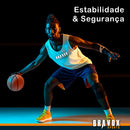 Joelheira Compressão articulada partelar tensor ajustavel MBFit Preta