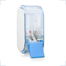 Dispenser Saboneteira Liquido Premisse Urban Compacta Azul