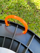 Willmax Fio Nylon Quadrado 3,00mm, Bobina 2,25kg, Aprox 255m. Cor Laranja-escuro