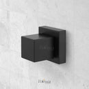 Kit 2 Acabamento Quadrado Registro Padrão Deca Metal Potenza Preto Fosco