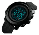 Relógio Masculino Esportivo Skmei 1426 Digital Original Led Cor da correia Preto Cor do bisel Preto Cor do fundo Preto