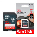 Cartão Memória 32gb Sandisk Ultra Sdhc Sdsdunr-032g-gn3in