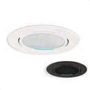 Suporte De Embutir No Teto Gesso Redondo Para Alexa Echo Pop Cor Branco