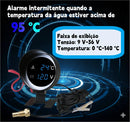 Voltímetro + Marcador De Temperatura Automotivo Universal - Marca Inv Tech