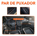 Par Puxador Interno Porta Dianteira Gol Voyage Saveiro G5 G6 Preto