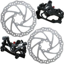 Pinças Freio Disco + Alavanca Passador Rapid Fire 21v Bike