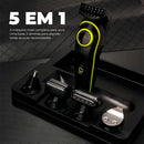 Máquina De Cortar Cabelo Fazer Barba Barbeador Acabamento Pelo B-Max Bmc036 5 Em 1 Cor Preto