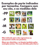 Coleira Para Cachorros Peitoral Com Alça Stillo Pit  Marrom PP