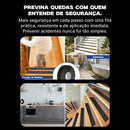 Ultra Fitas Antiderrapante faixa adesiva degrau preta 15 metros