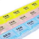 Porta Comprimidos Remédio Manha Tarde Noite Adicional